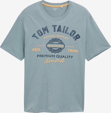 TOM TAILOR Men + Paita värissä vihreä: etupuoli