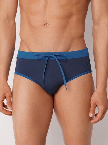 CALZEDONIA Board Shorts 'MALINDI' in Blue: front