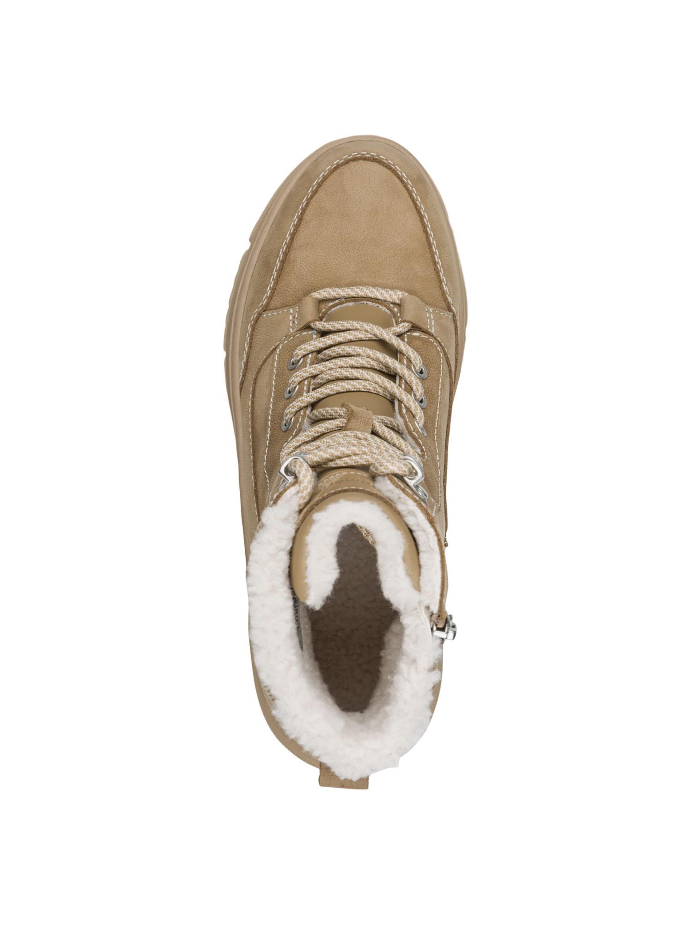 Tamaris Lace-up bootie in Brown