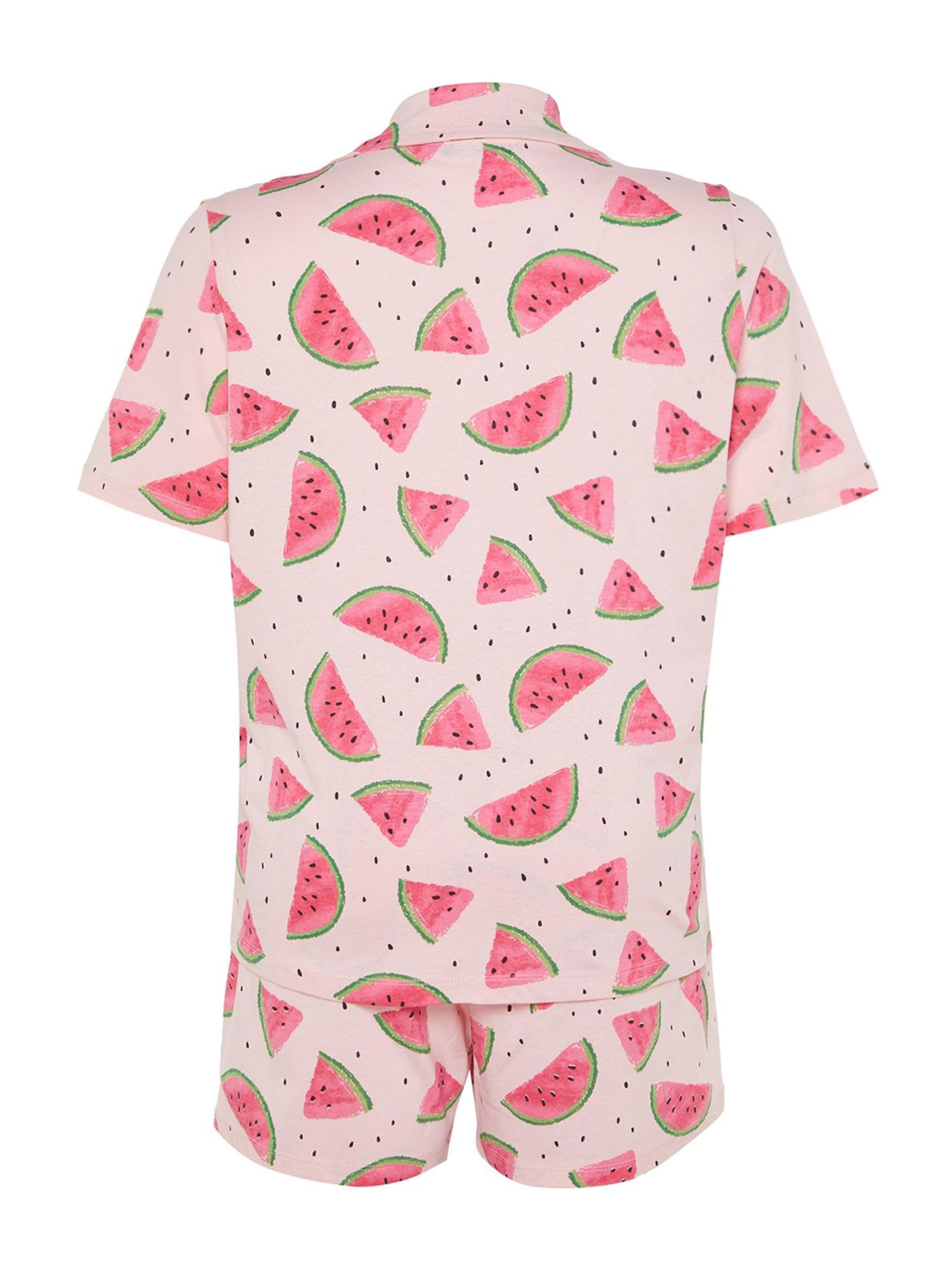 Pyjama Trendyol Curve en rose