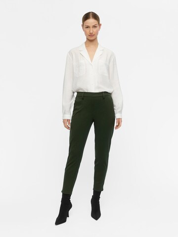 Tapered Pantaloni 'Lisa' di OBJECT in verde