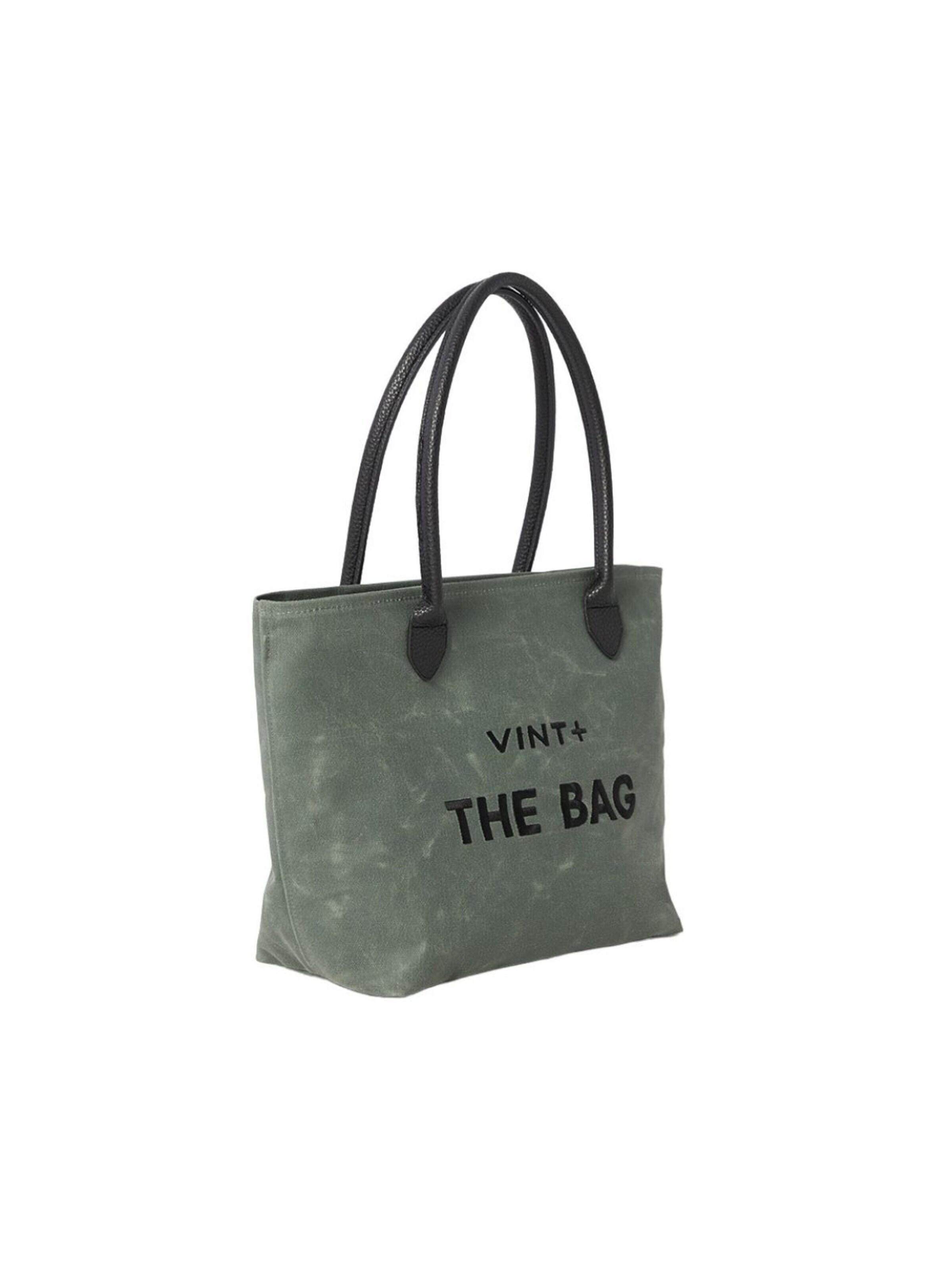 VINT+ Handbag 'Fine Bag Big' in Green