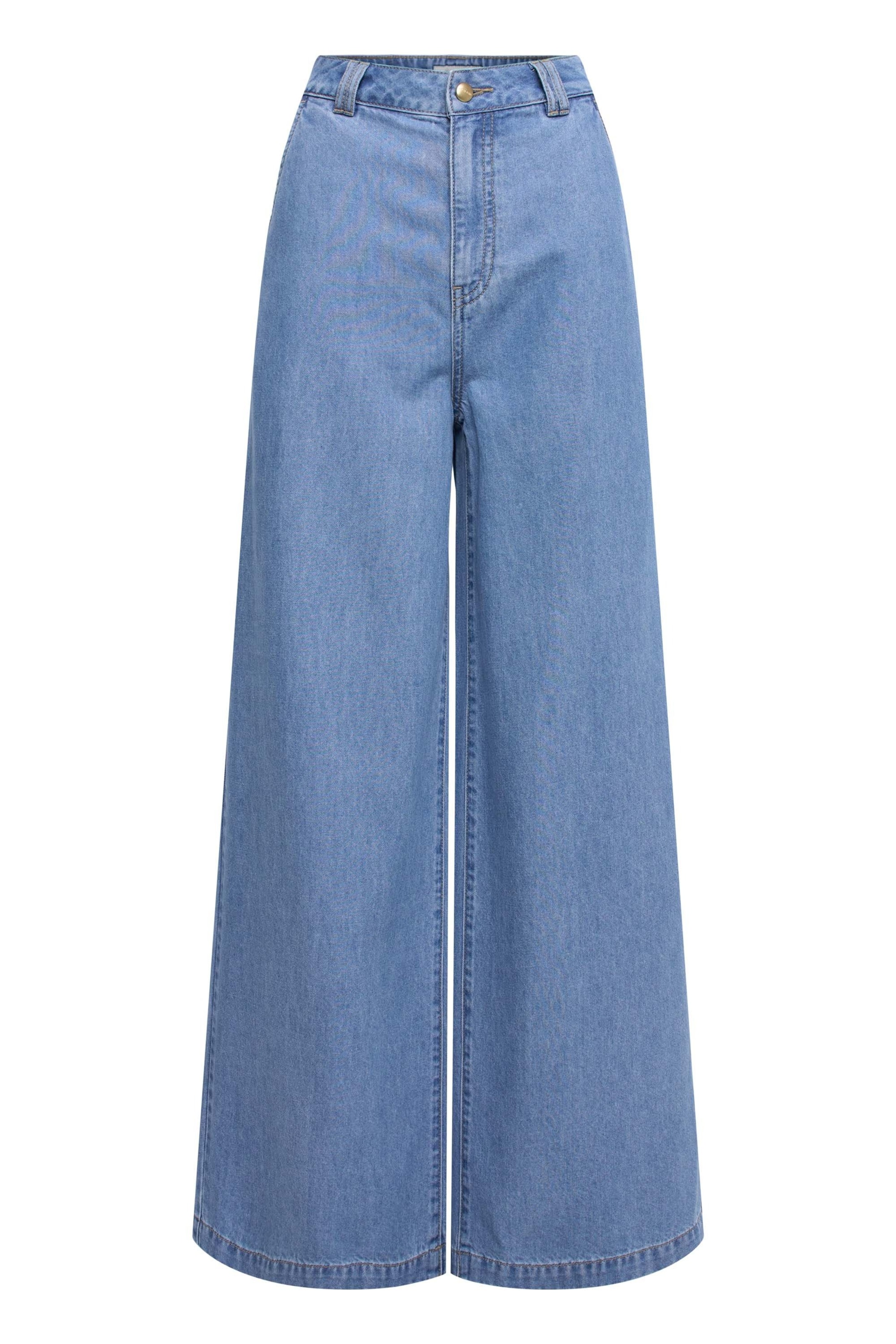 Salsa Jeans Regular Chino in Blauw: voorkant