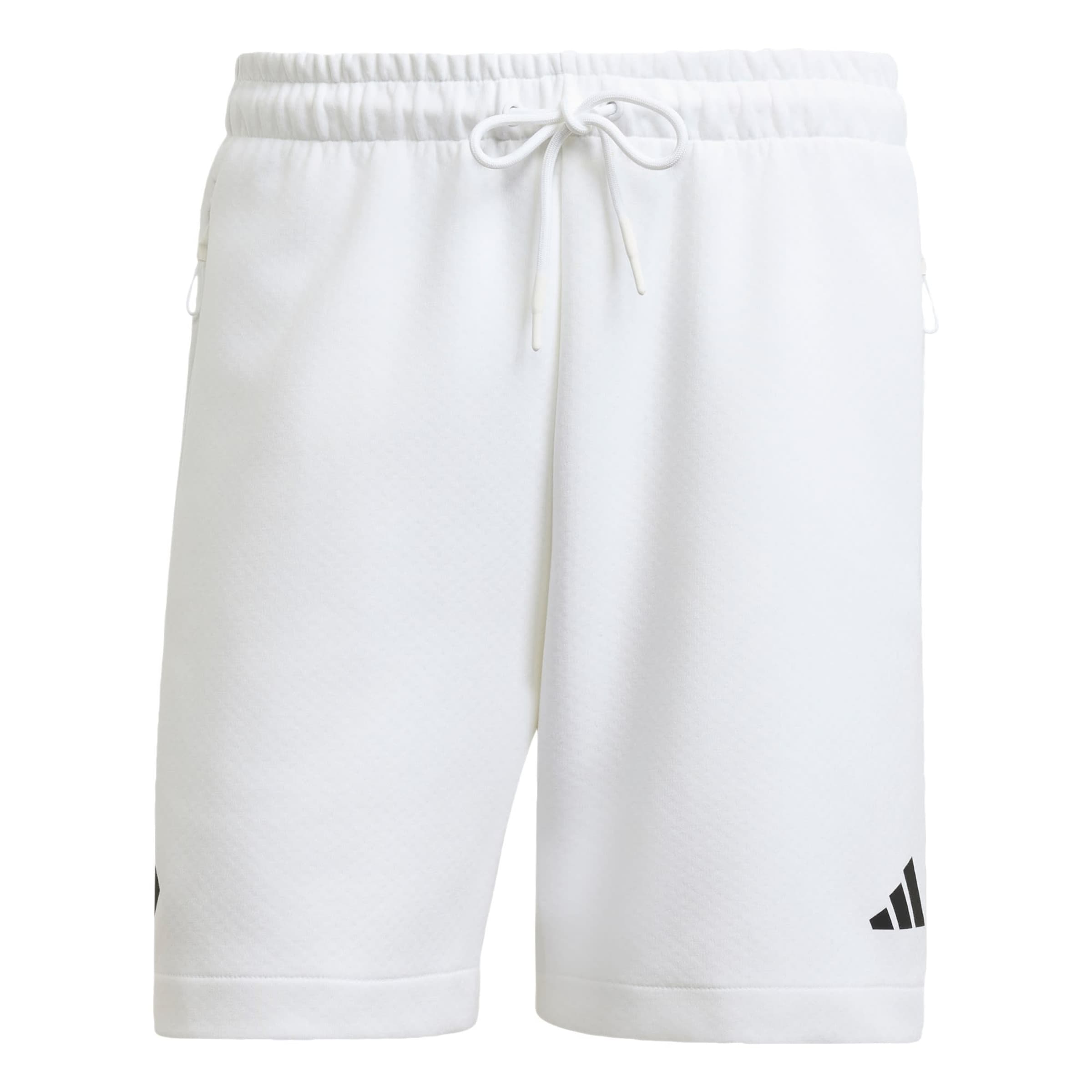 ADIDAS SPORTSWEAR Loosefit Sportshorts 'Z.N.E.' in Weiß: Vorderseite