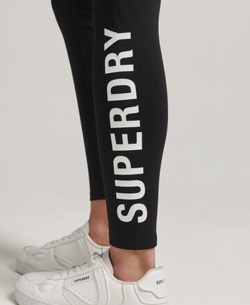 Superdry Skinny Leggings in Black