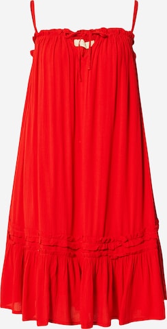 SISTERS POINT Summer Dress in Red: front