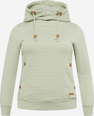 Z-One - Sweatshirt 'Janette' em verde: frente