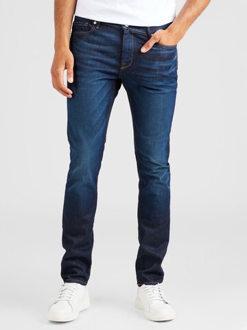 FRAME Slimfit Jeans in Blauw: voorkant