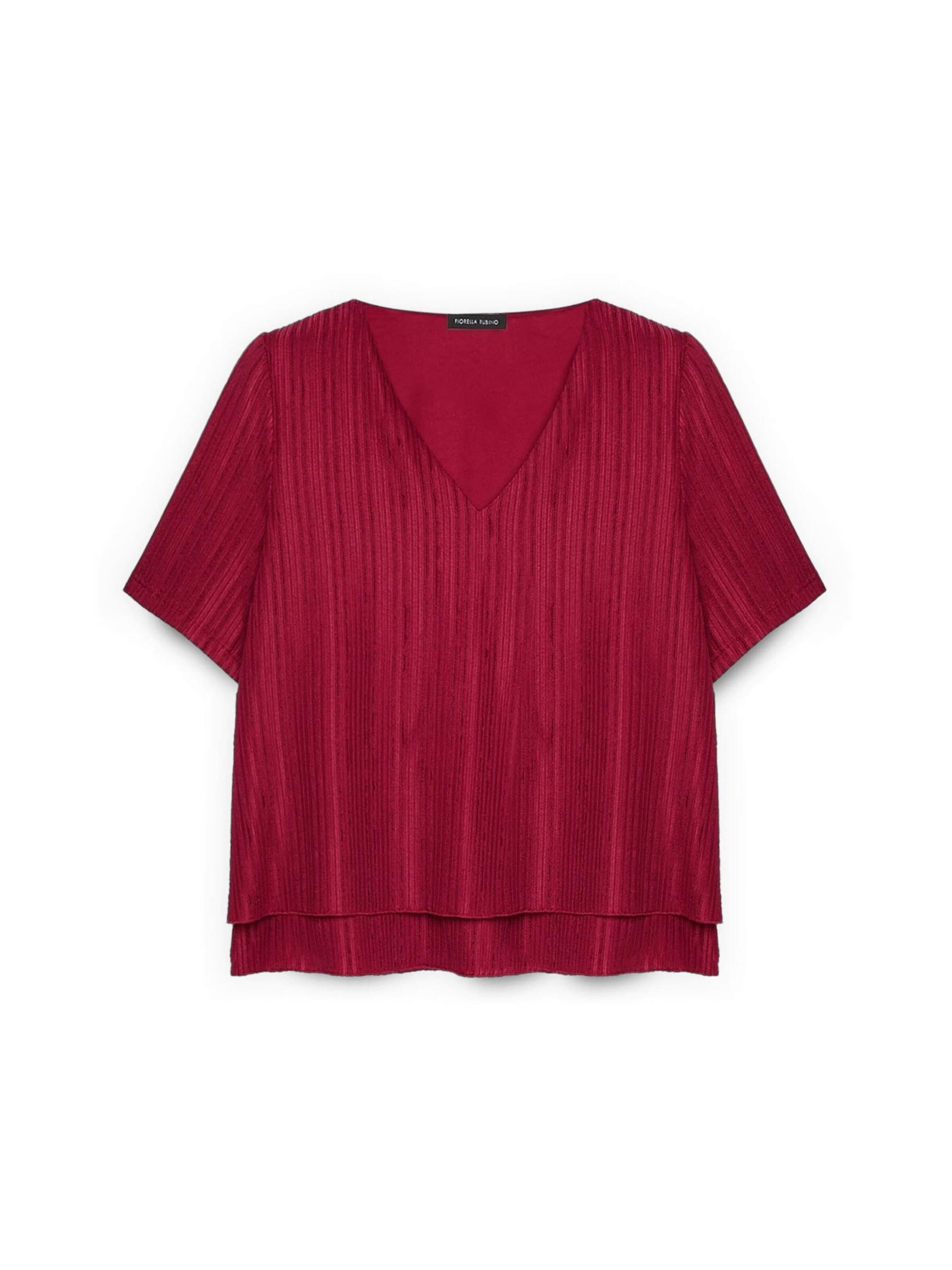 Fiorella Rubino Blouse in Rood: voorkant