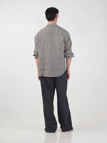 Giesto - Comfort Fit Camisa em cinzento
