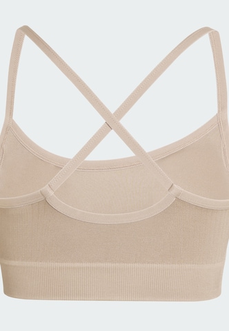 ADIDAS PERFORMANCE - Bustier Sujetador deportivo 'Essentials' en marrón