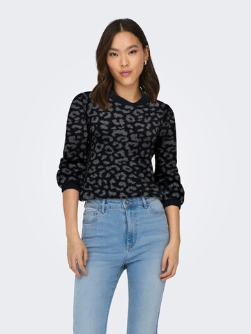 JDY Sweater 'LORRAINE' in Black: front