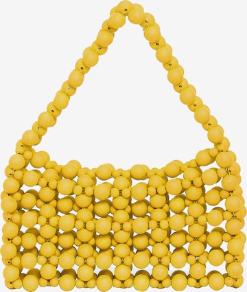 myMo at night - Bolso de mano en amarillo: frente