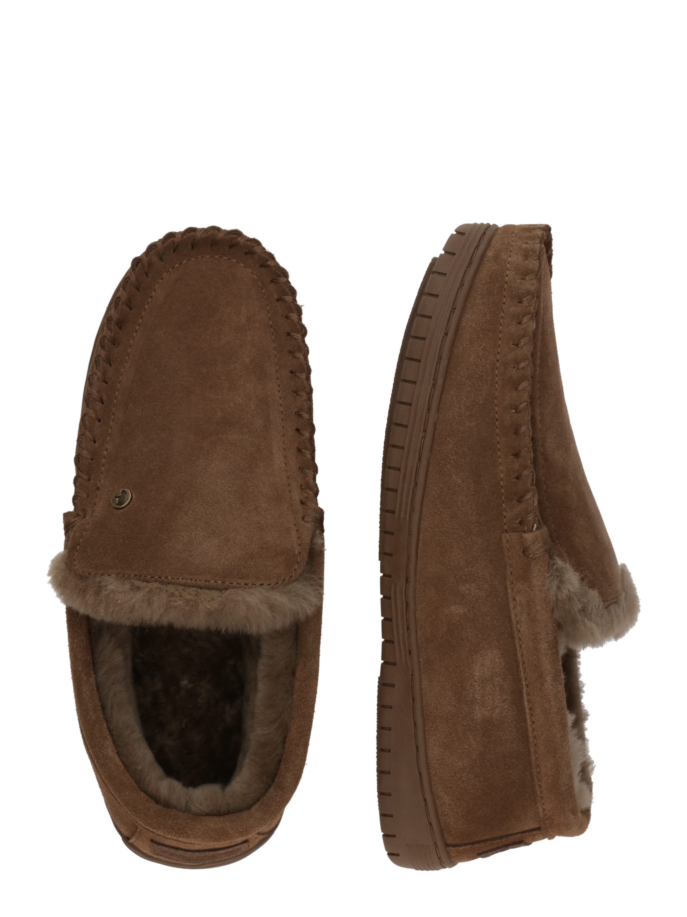 Warmbat Pantofle 'Grizzly' – béžová