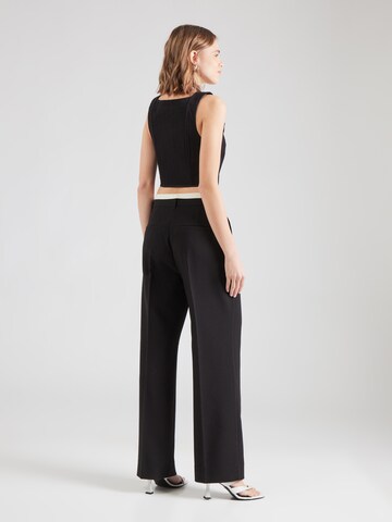 Loosefit Pantaloni con piega frontale 'Herbie' di SECOND FEMALE in nero