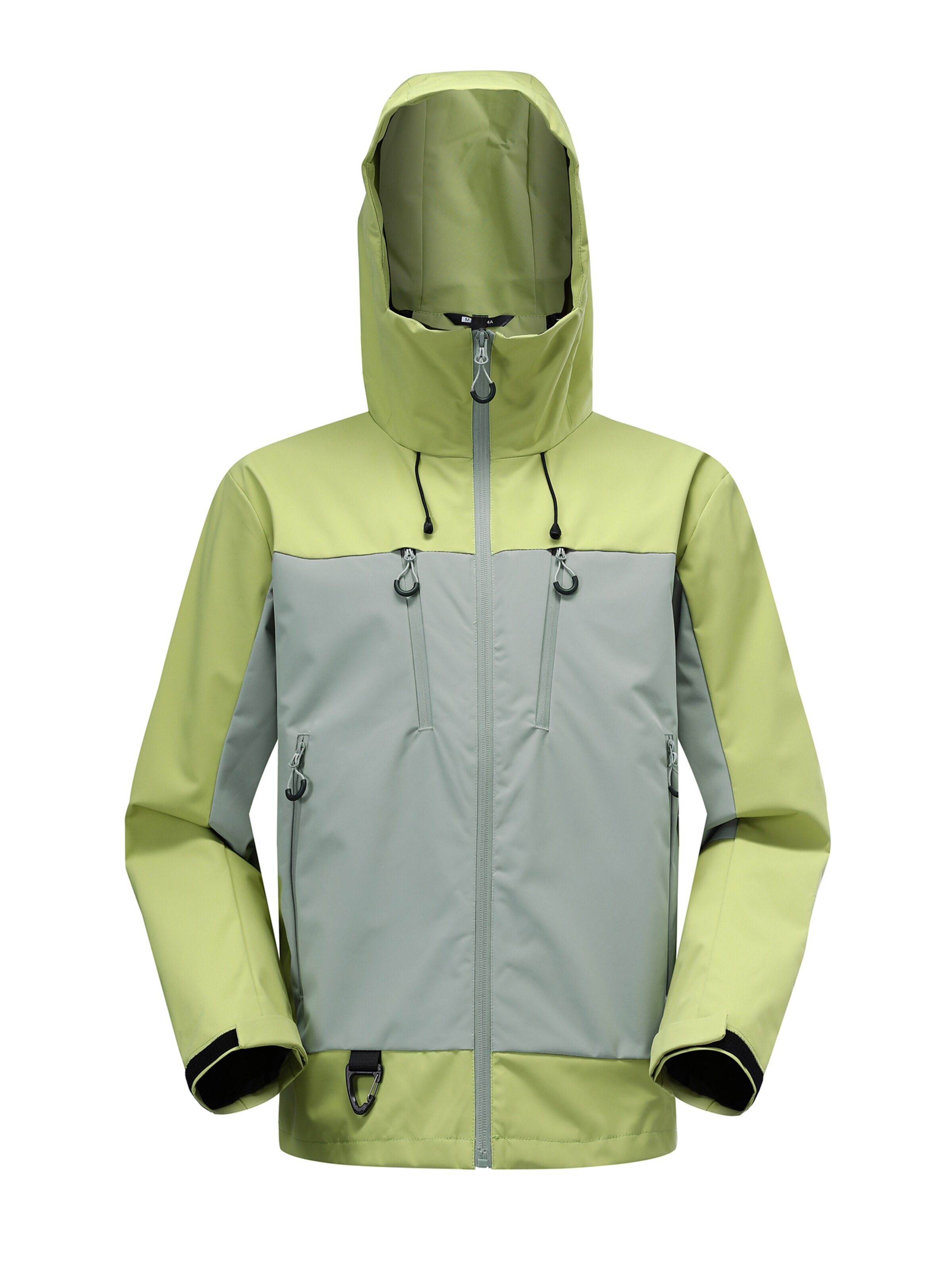 YOUTHUP Winter Jacket 'Lässig' in Green: front