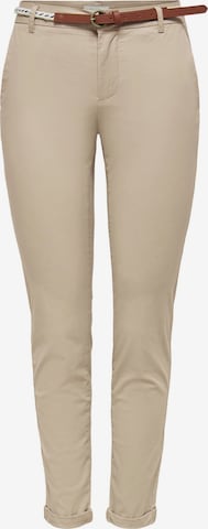 ONLY Chino Pants 'ONLBIANA' in Beige: front