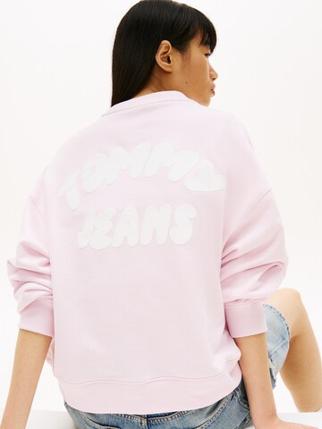 Tommy Jeans Sweatshirt in Pink