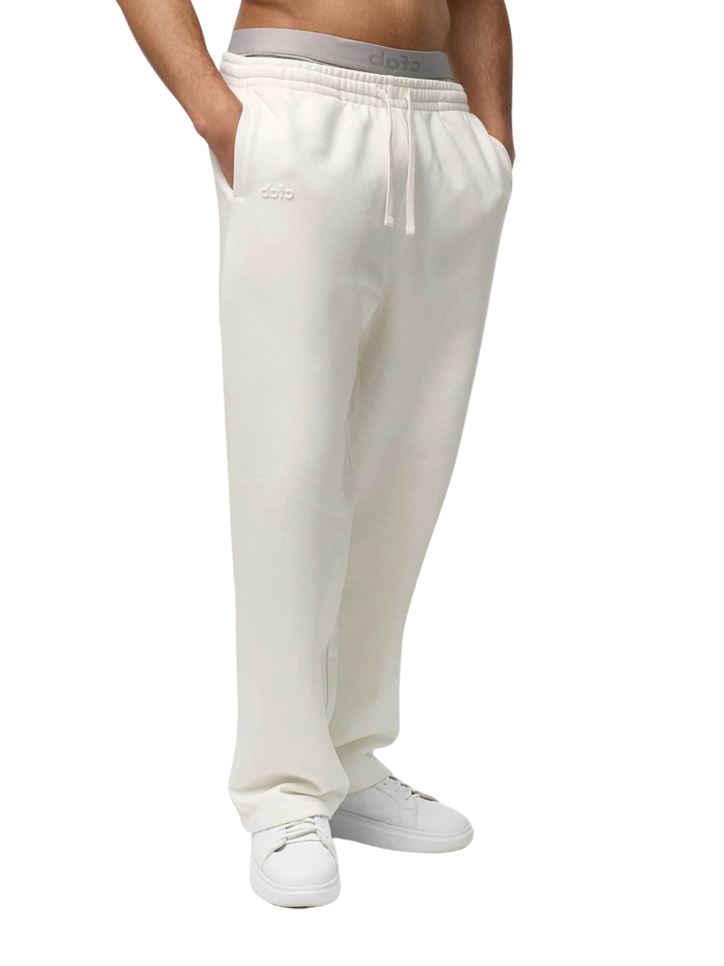 cfab (formerly creamy fabrics) Regular Hose 'Relaxed Straight'‌ in Weiß