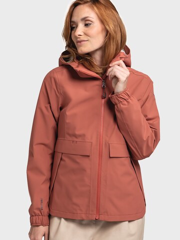 Schöffel Outdoor Jacket 'Lausanne' in Red: front