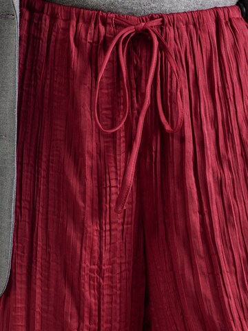 ABOUT YOU Wide Leg Hose 'Gwen' in Lila