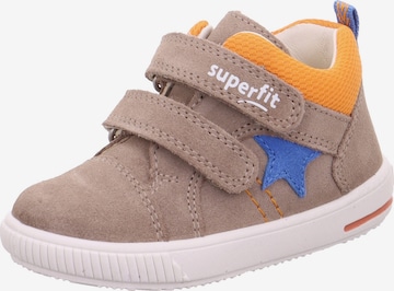 SUPERFIT First-Step Shoes 'MOPPY' in Beige: front