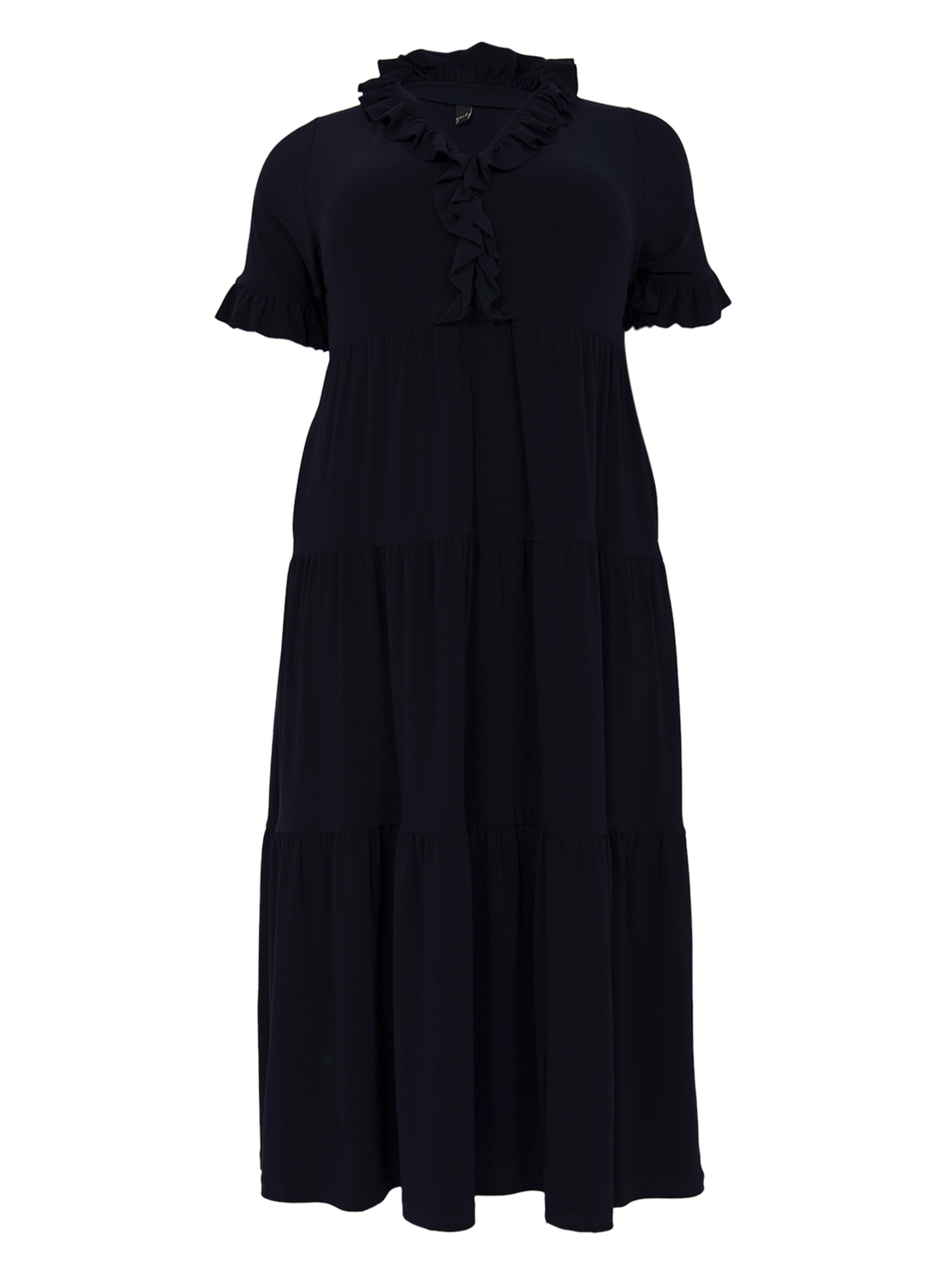 YOEK Jurk in Blauw: voorkant