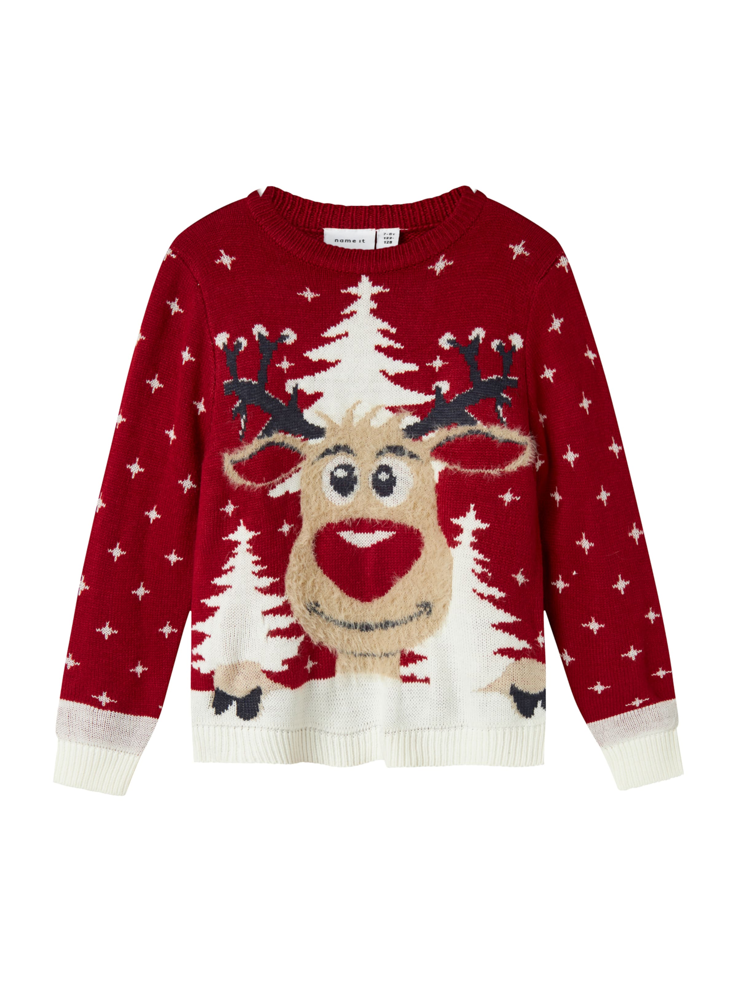 NAME IT Sweater 'NKNRebo' in Red: front