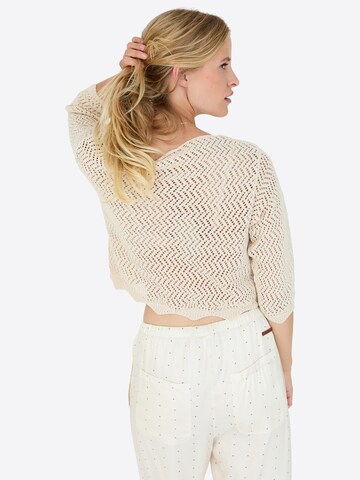 MSCW Pullover 'Lippa'‌‌‌‌‌‌‌‌‌ in Beige