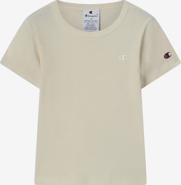 balta Champion Authentic Athletic Apparel Marškinėliai: priekis