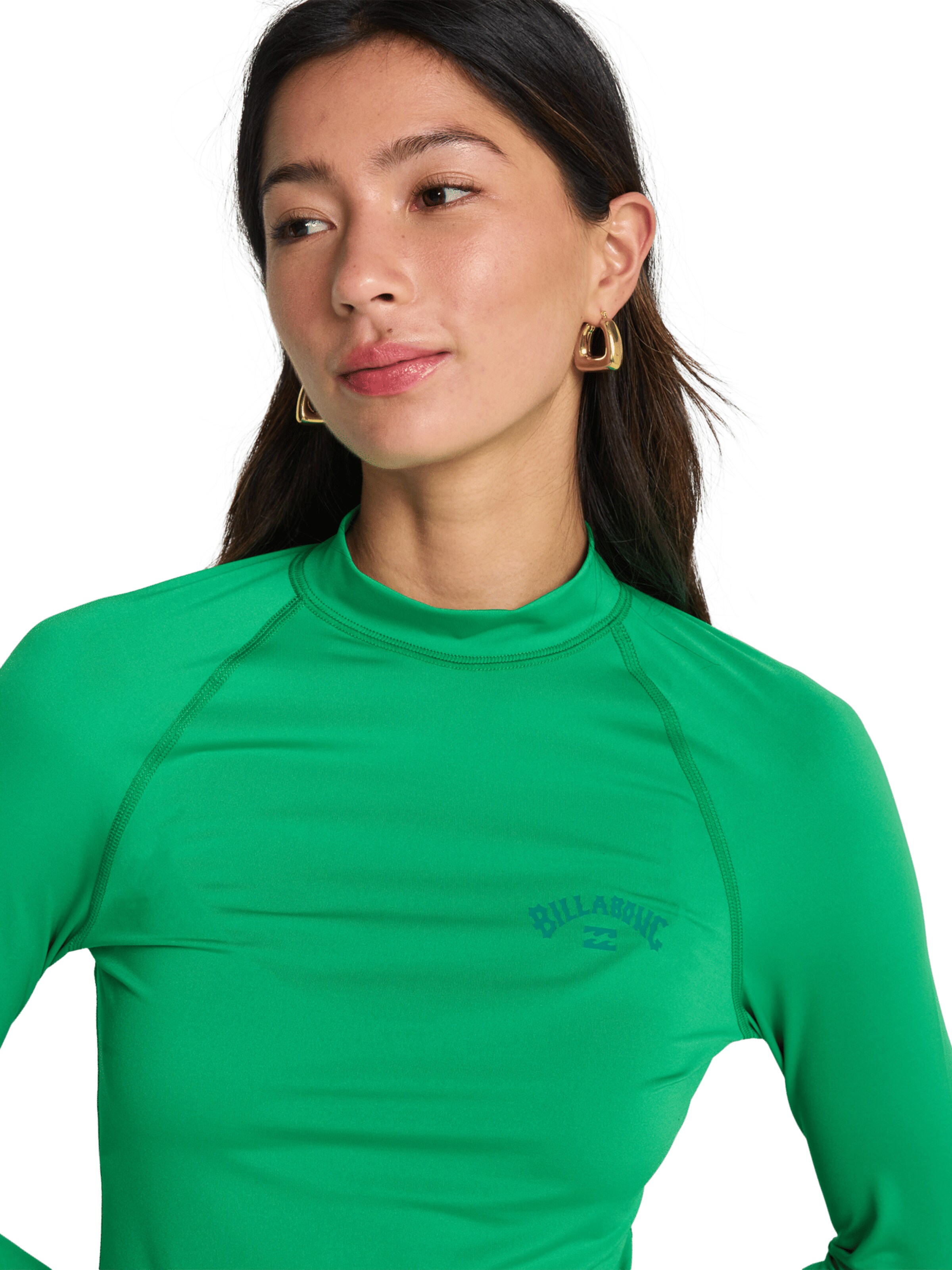 BILLABONG Performance Shirt 'Tropic Surf' in Green