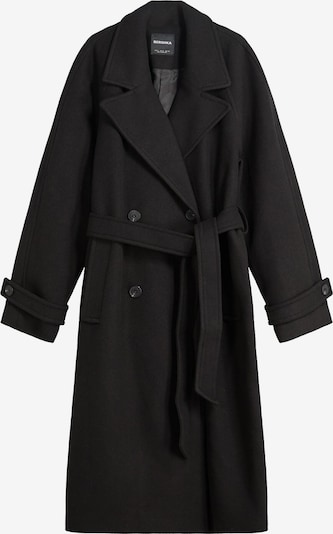 Bershka Välikausitakki värissä musta, Tuotenäkymä