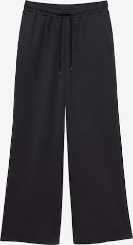 Pull&Bear Wide leg Pants in Grey: front