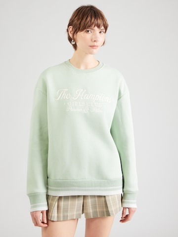 Eight2Nine - Sudadera en verde: frente