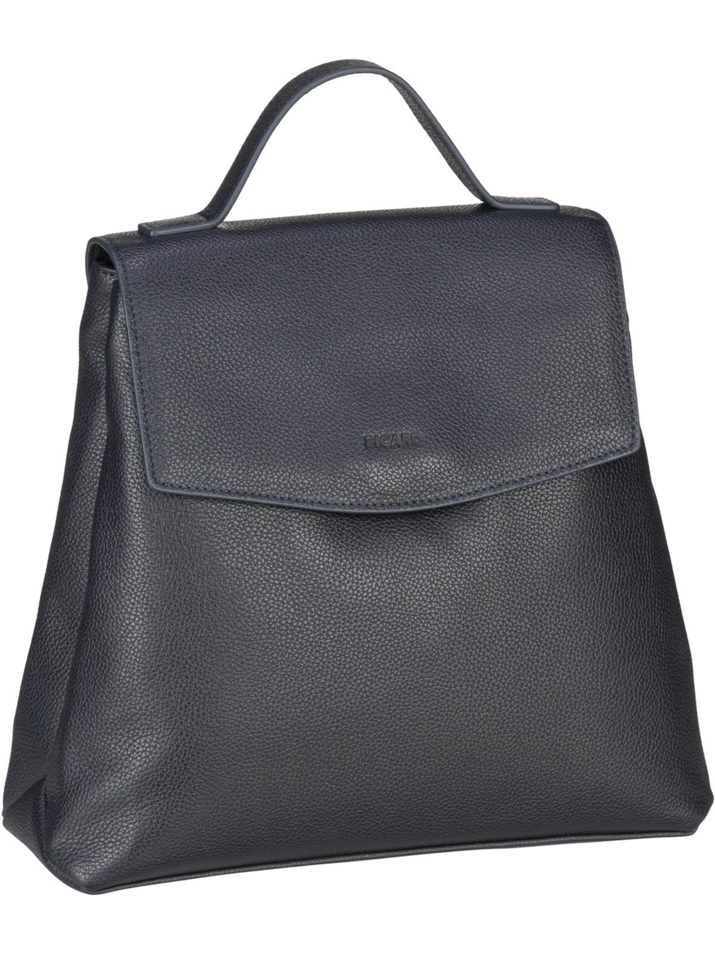 Picard Rugzak in Zwart: voorkant