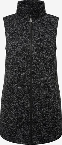 Ulla Popken Vest in Black: front