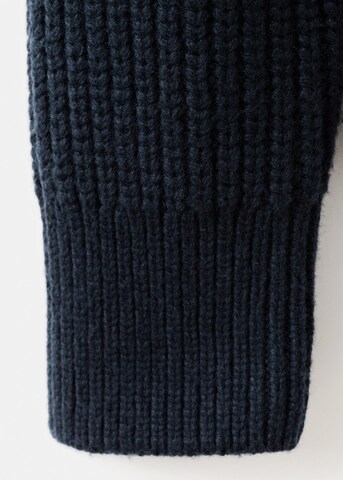 MANGO MAN Knit Cardigan in Blue