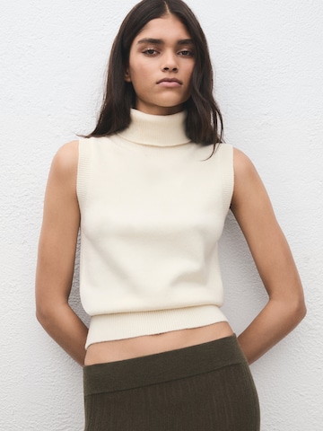 MANGOTop s naramenicama - bež boja: prednji dio