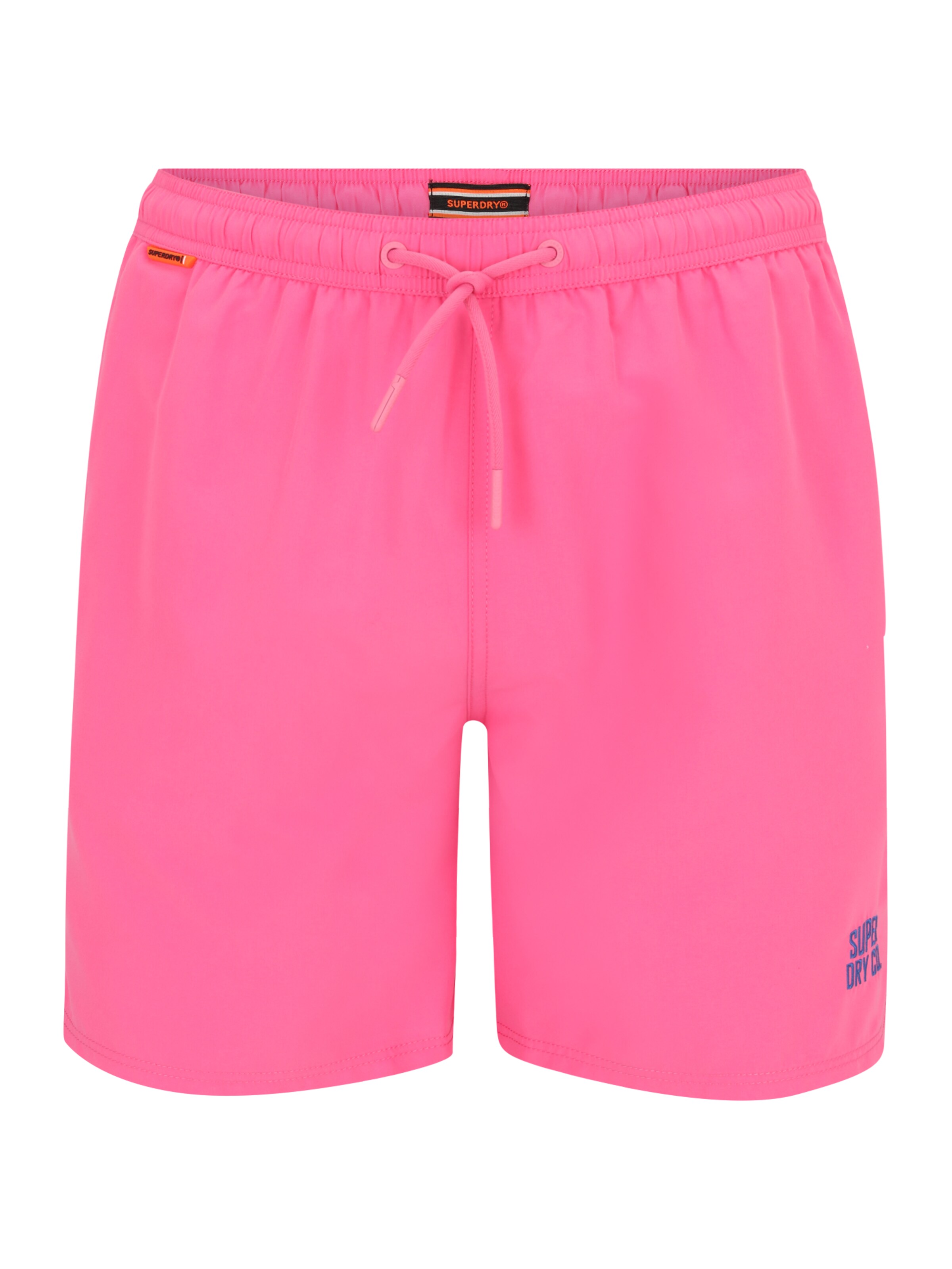 Superdry Шорти за плуване 'Essential' в розово: отпред