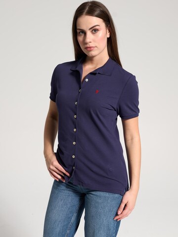 NOWIHT Bluse 'Eugenie'‌ in Blau