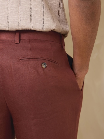Next Slimfit Hose 'N. Premium' in Braun