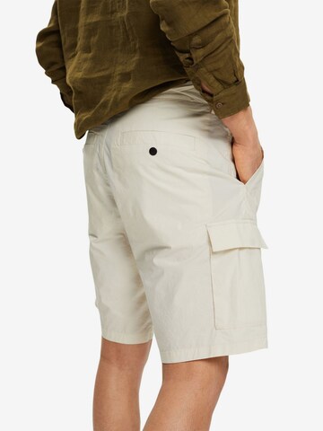 ESPRIT Regular Cargo Pants in Beige