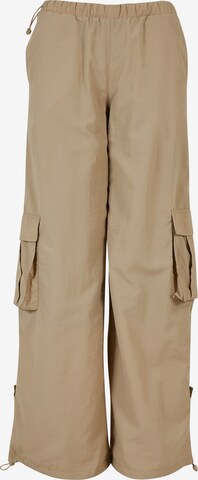 Urban Classics Cargobroek in Beige: voorkant