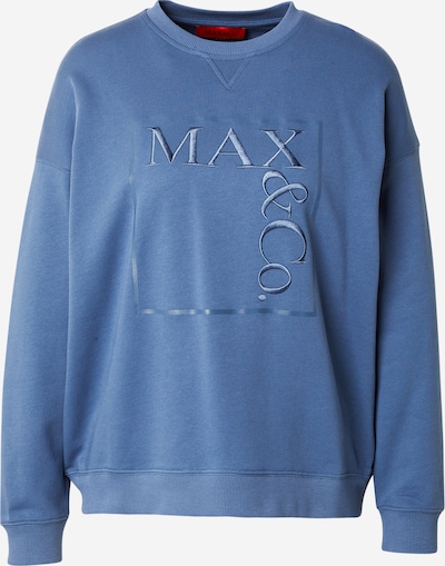 Megztinis be užsegimo 'CENTRO' iš MAX&Co., spalva – tamsiai mėlyna jūros spalva / šviesiai mėlyna, Prekių apžvalga