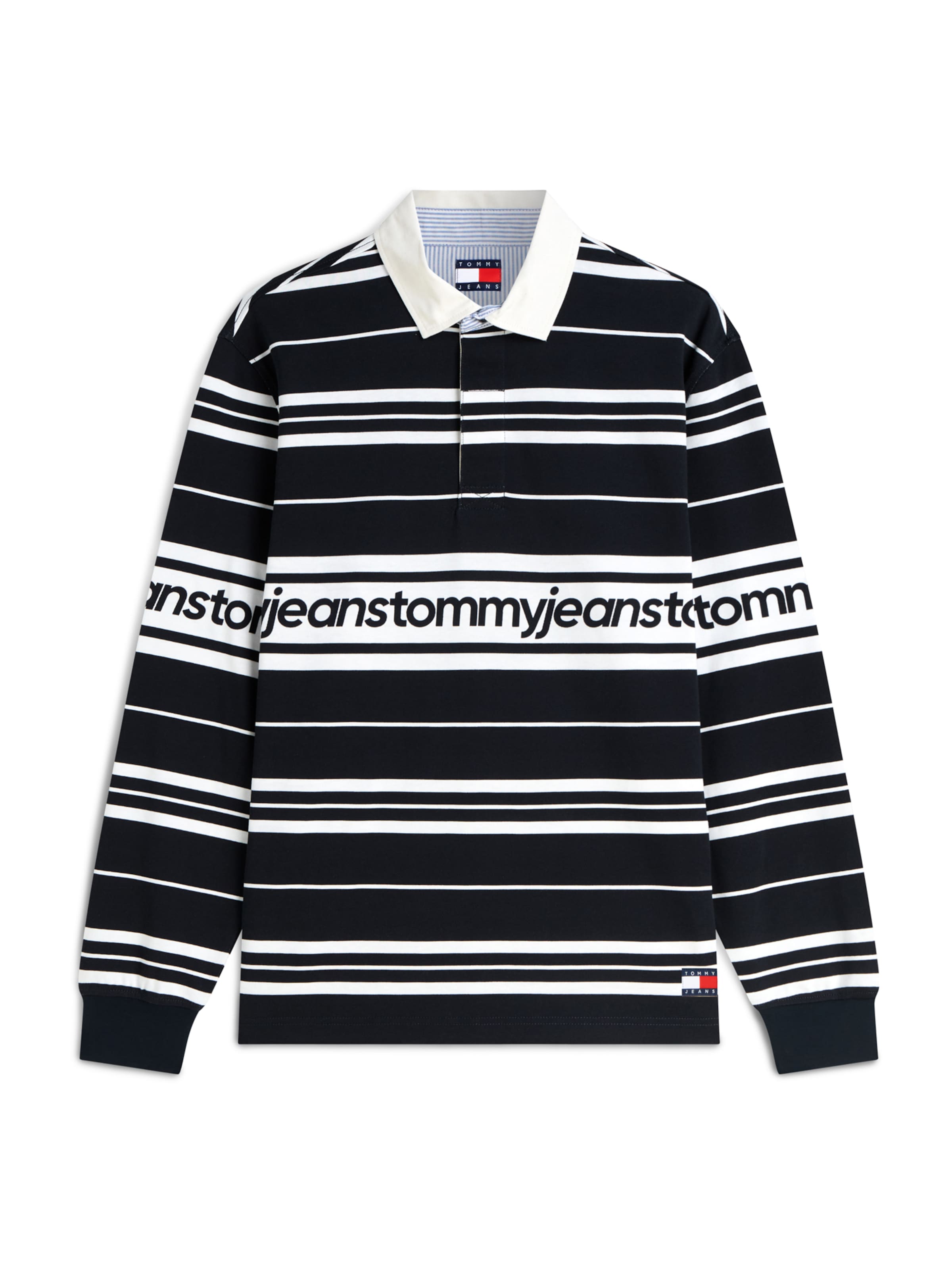Tommy Jeans Shirt in Night blue / White, Item view