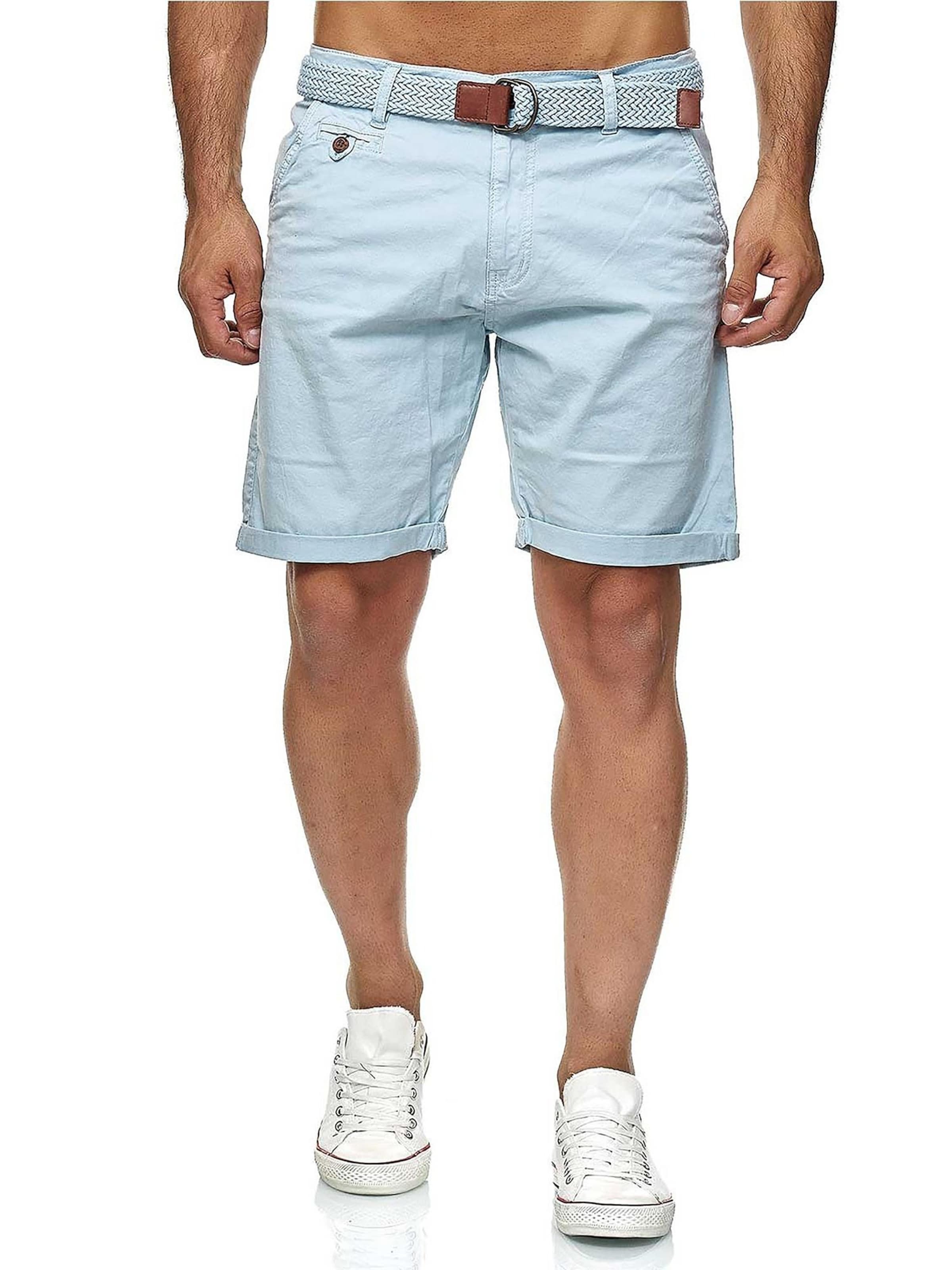 INDICODE Regular Hose 'Indicode Conor'‌‌‌‌‌‌‌ in Blau: Vorderseite