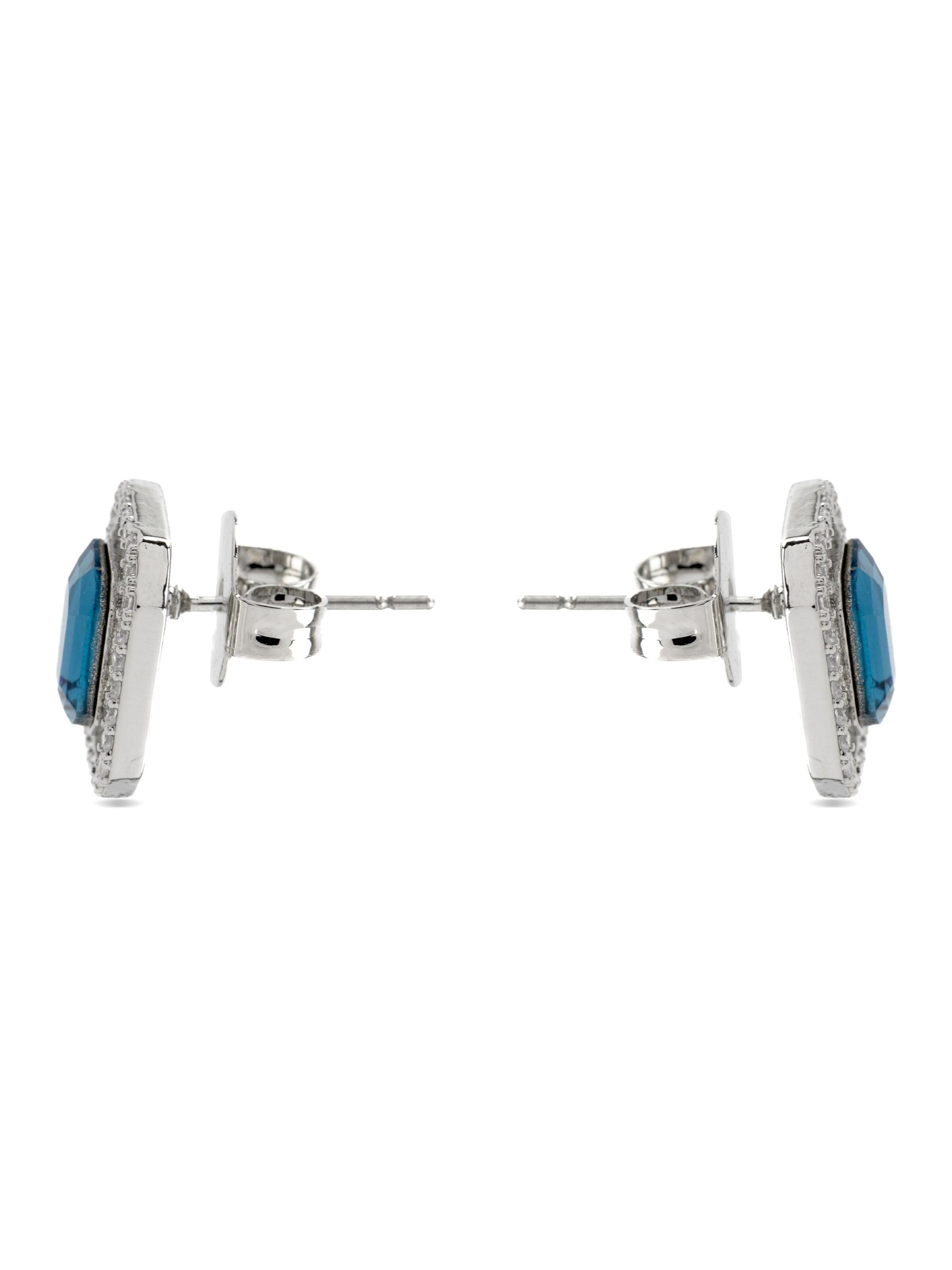 Luxenter - Pendientes 'Surin' en azul