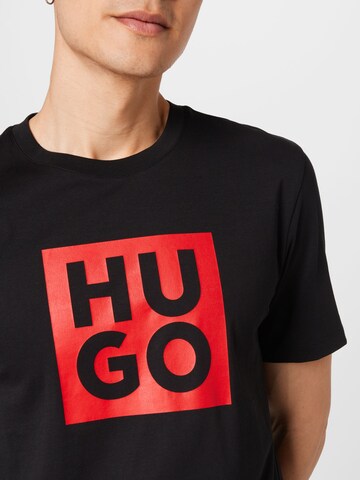 HUGO Shirt 'Daltor' in Black