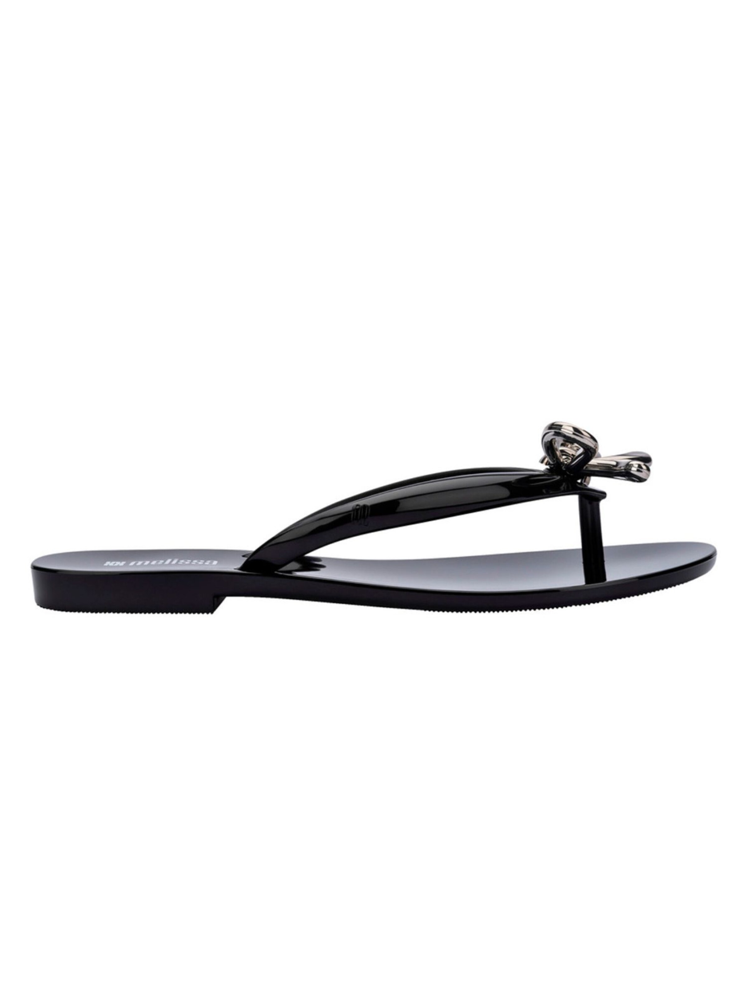 MELISSA T-Bar Sandals 'Harmonic Iris' in Black