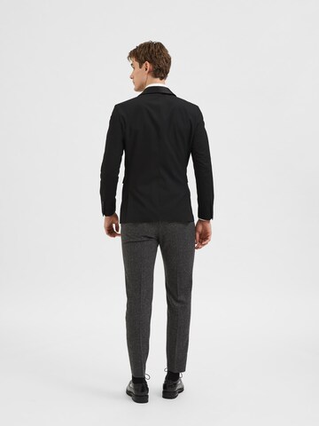 SELECTED HOMME Slim Fit Sakko 'Mylo Logan' in Schwarz